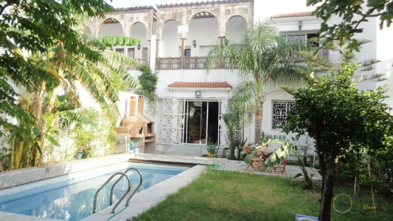 Villa 33 Haut Standing Avec Piscine Et Hammam Tânger Exterior foto